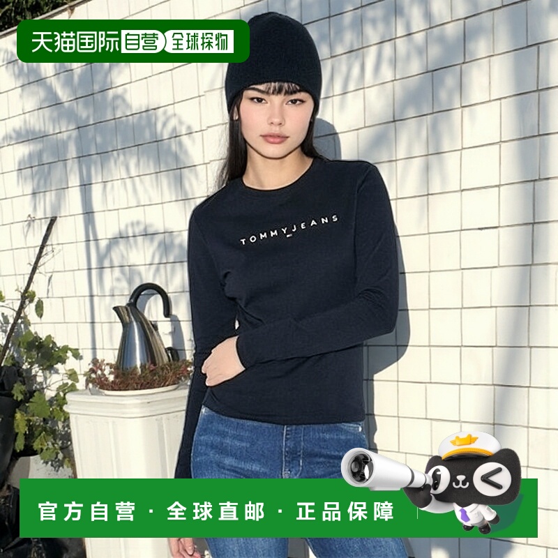 韩国直邮TOMMY JEANS 女士女装T恤T32E0TTO21SWT1BDS内搭