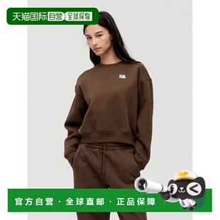 韩国直邮GOALSTUDIO WS Essential -运动衫卫衣磨毛深棕色