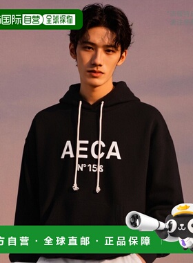 韩国直邮AECA WHITE 男士连帽衫AWCMFWBCTSPSO004A5BA BIG LOGO P