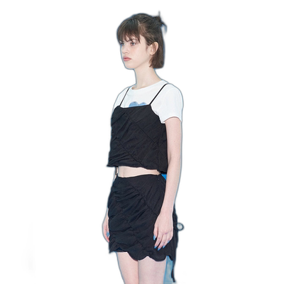 韩国直邮margarin fingers韩版少女小清新甜美自然气质半身裙3017