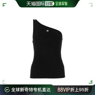 韩国直邮GIVENCHY23FW短袖 Black 001 T恤女BW70D230ZS