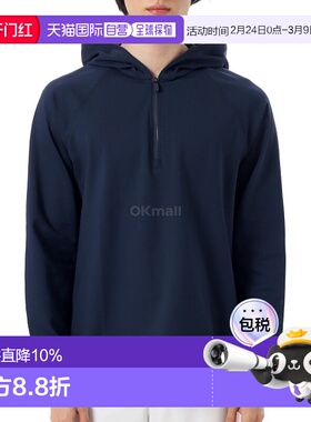 韩国直邮G/FORE 双层针织四分之一拉链连帽衫 (GMM000019-TWLT) T