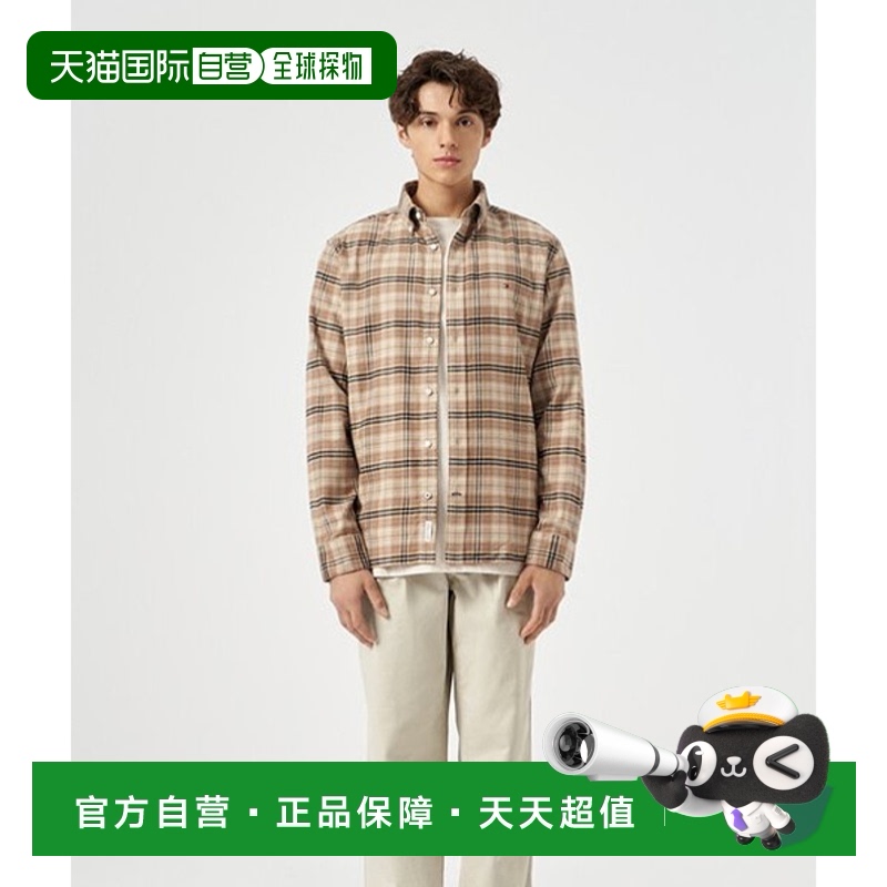 韩国直邮TOMMY HILFIGER 男士男衬衫T12D7WSH400MT10M7