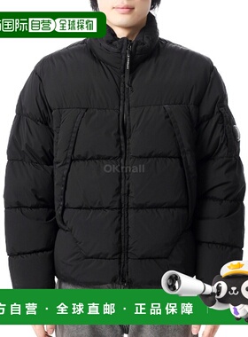 韩国直邮CP COMPANY Nycra-R连帽羽绒服（19CMOW239A 005864G 999