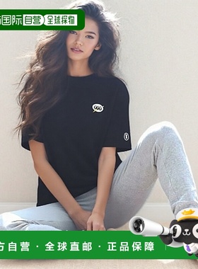 韩国直邮IST KUNST 上衣T恤 IK2CMMT505ABK短袖