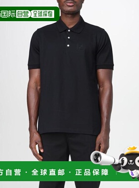 韩国直邮Fendi Polo T恤 FY1309ASDTF0QA1 黑色 DOM