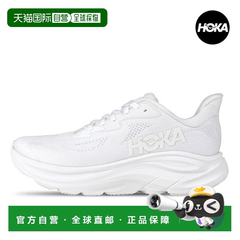 韩国直邮HOKA ONEONE 霍卡 Clifton 10 白色女式跑步鞋运动鞋 116