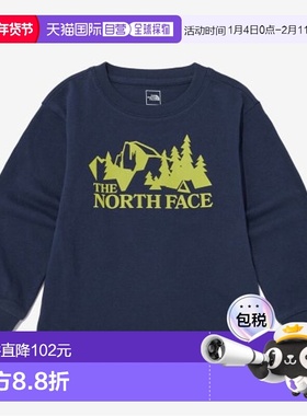 韩国直邮THE NORTH FACE KIDS儿童童装T恤NT7TN52SDNA北面