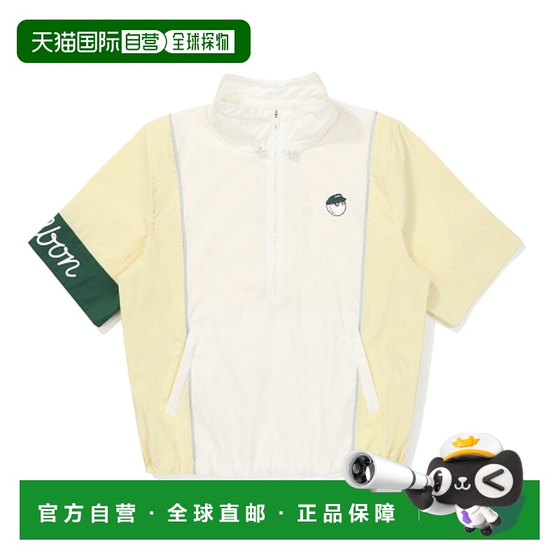 韩国直邮MALBON GOLF 女士运动茄克/外套  Color-Blocked Short Sl