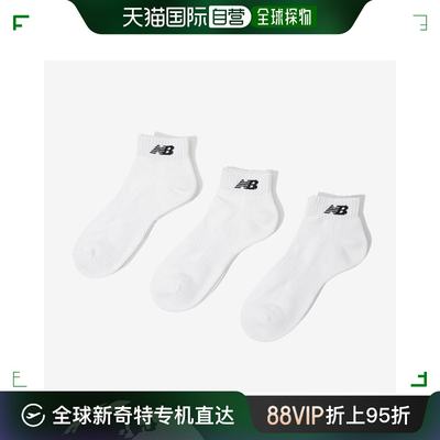 韩国直邮New Balance 运动袜 [New Balance] 花纹 短腰袜子 3PMB1