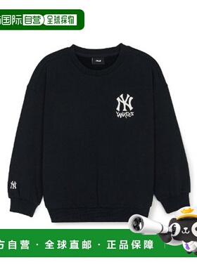 韩国直邮MLB MLBKids 长袖 Tee NQK 7AMTB0846-50BKS Street Brus