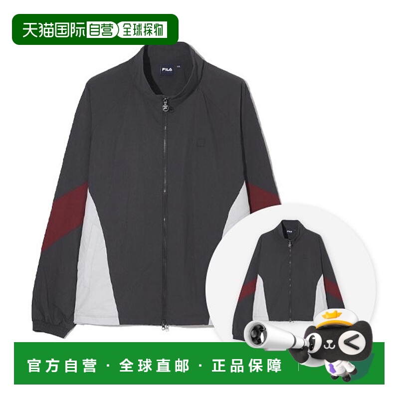 韩国直邮FILA [新] 惠拉中性拼色风衣 FM2FS253JK01U001-006