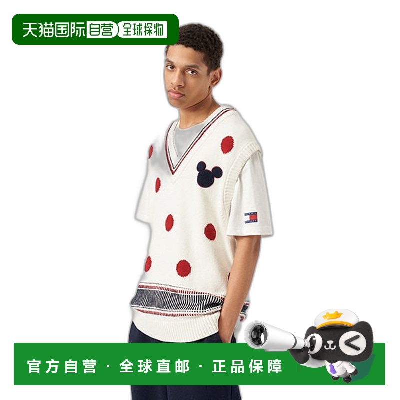韩国直邮TOMMY HILFIGER 男士棉马甲T12D6KVT810MA1YBL