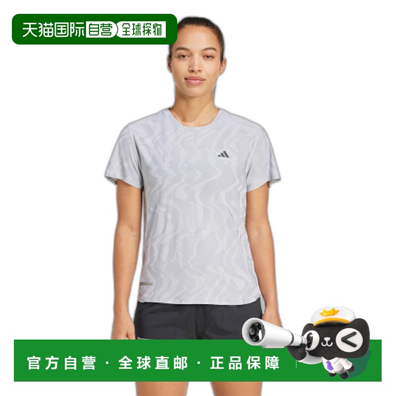 韩国直邮ADIDAS阿迪达斯正品韩版秋冬新款运动时尚女款T恤IY0719