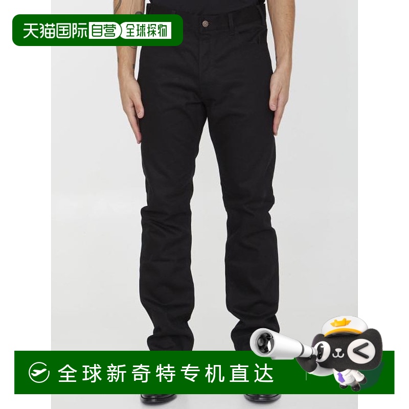 韩国直邮CELINE24SS牛仔直筒裤男2N782085T BLACK