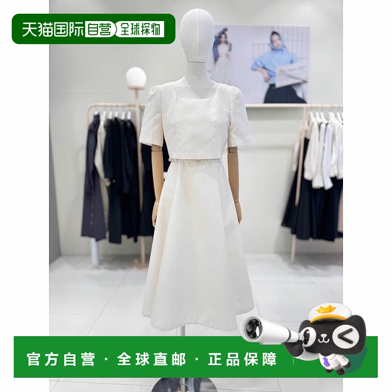 韩国直邮JJ JIGOTT [釜山店] [JJGOTT]方领喇叭连衣裙GR5A0OP661