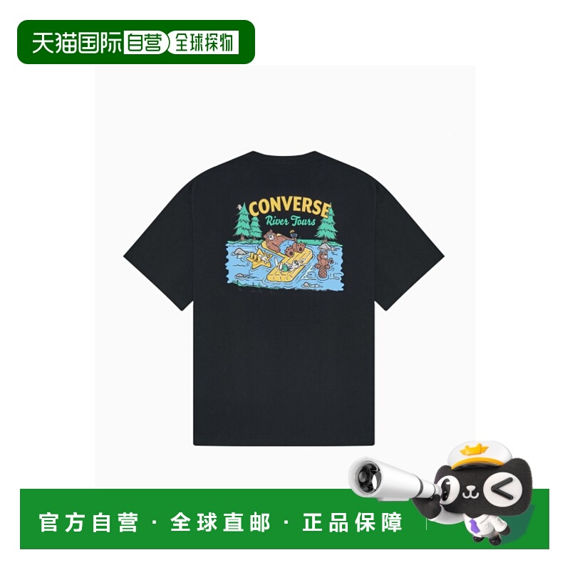 韩国直邮CONVERSE 男士T恤10026675-A01River Tours T-Shirt CONV