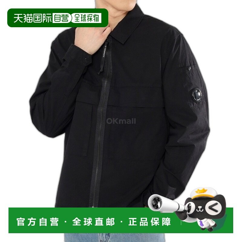 韩国直邮CP COMPANY 有机华达呢长袖衬衫 17CMOS125A 110143G 999