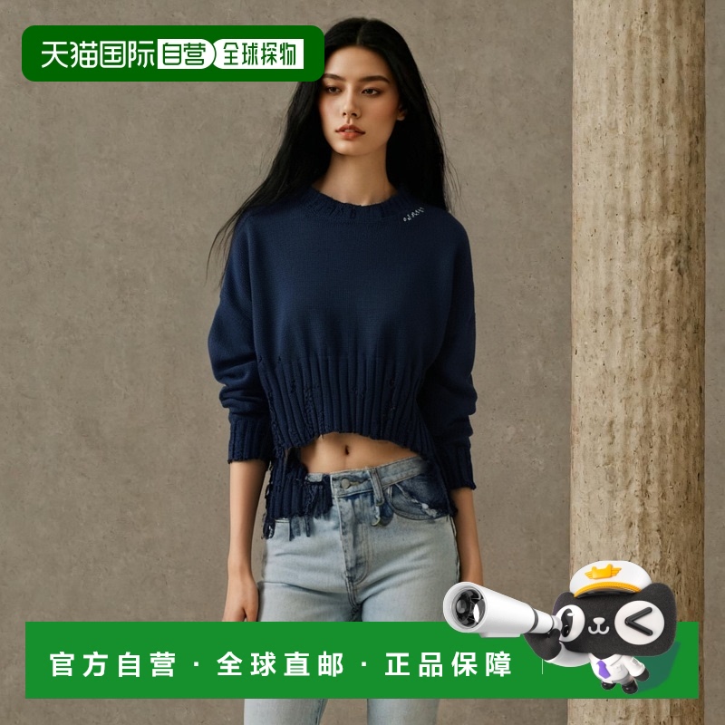 韩国直邮MARNI 毛针织衫女士GCMD0276A1UFC65200B65 COTTON CROPPE