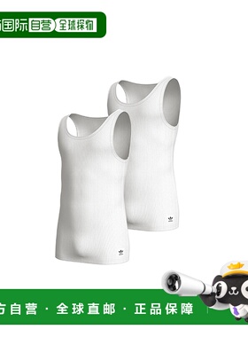 香港直邮Adidas Underwear阿迪達斯內衣2PK TANK TOP運動背心吊带