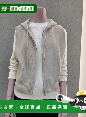 韩国直邮compagna 拉链连帽针织背心 CAEW0-WSV720_IC