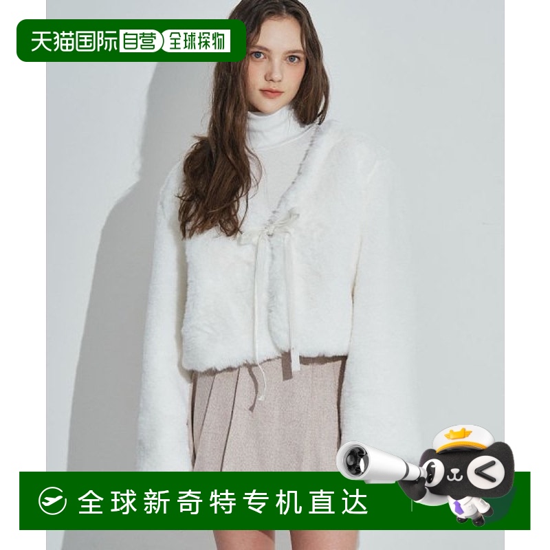 韩国直邮ROSEFRANTZ 女士 运动茄克/外套RS23FWJK-02IV Cozy Ribbo