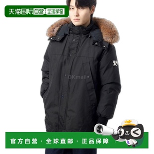 韩国直邮BURBERRY 人造毛皮饰边尼龙派克大衣 (8091561) 夹克鹅绒