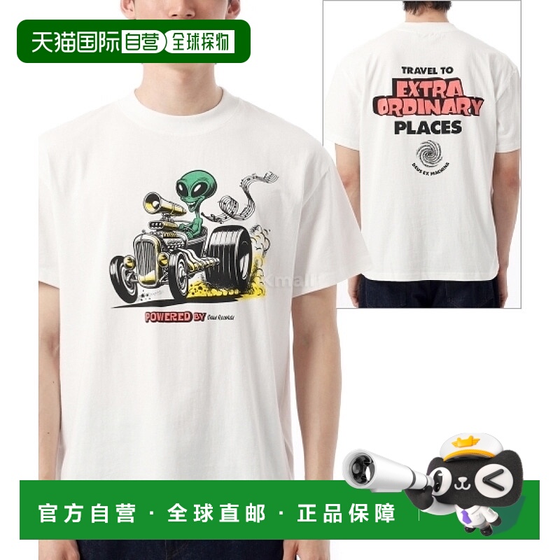 韩国直邮DEUS CELESTIAL ROD TEE (DUP251974A-VWH) 短袖/无袖