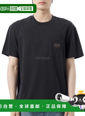 韩国直邮DEUS 露台口袋 T 恤 (DMP251071-BLK)