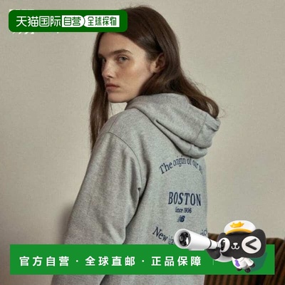 韩国直邮NEW BALANCE 连帽衫 TQK NBN0ECA013-AC UNI 波士顿经典
