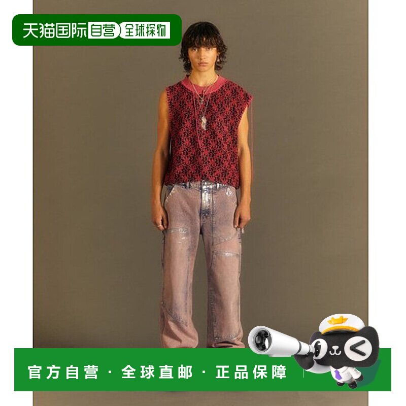 韩国直邮ADSB ANDERSSON BELL 新款设计师潮牌男士印花针织背心30