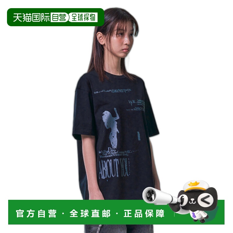 韩国直邮NASTY FANCY CLUB街头辣妹潮牌青春休闲时尚春夏新款T恤F