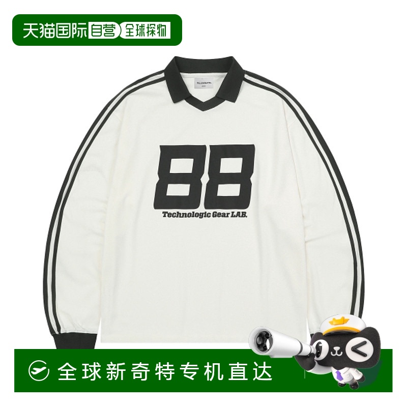 韩国直邮FILLUMINATE 公用T恤 FBESUTL042CR 88 Track Long Sleev