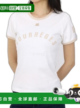 韩国直邮Courreges 323JTS017JS0093B086 纯棉女士上衣