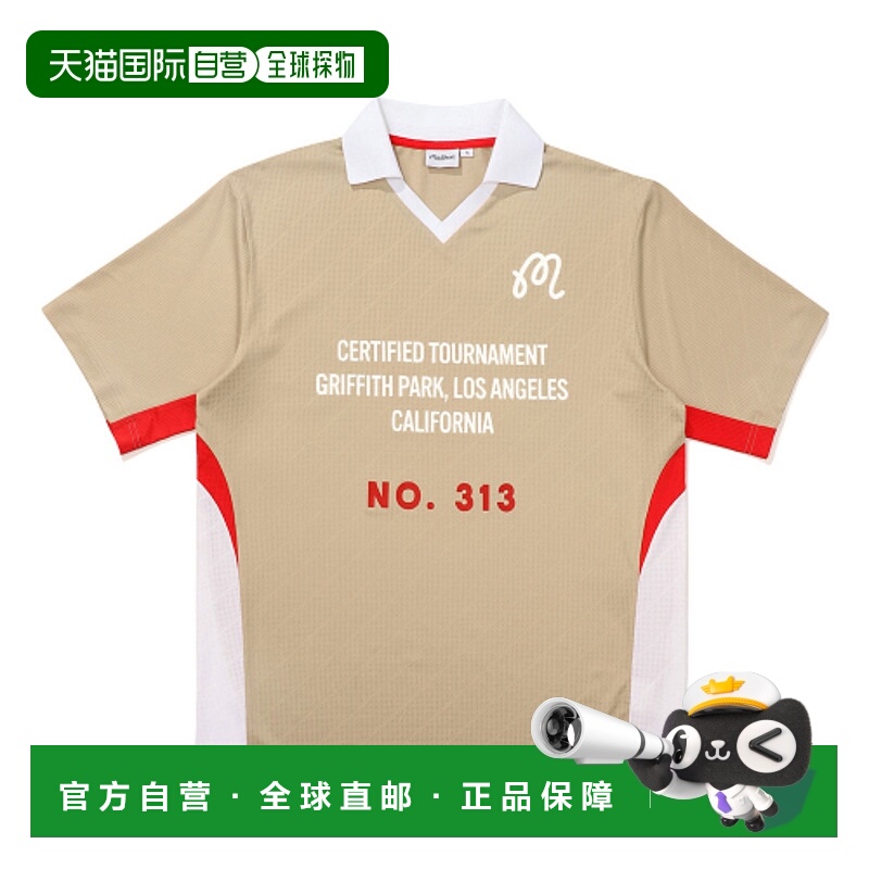 韩国直邮MALBON GOLF男士T恤M4223PTS01BEI Malbon Championshop