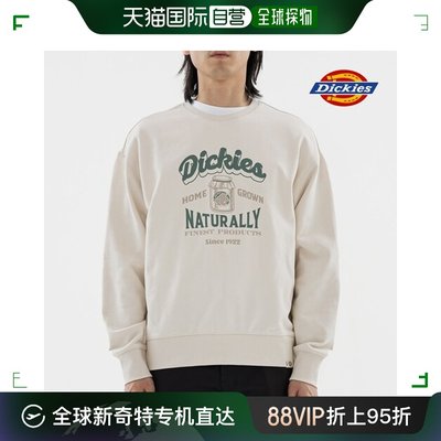 韩国直邮[官方] Dickies 圆领 毛衣 衬衫 Whitecap Gray