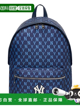 韩国直邮MLB 纽约洋基队字母背包 3ABKM012N-50NYL双肩包