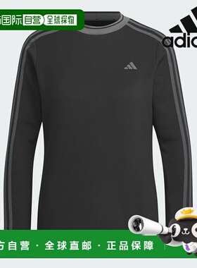 韩国直邮adidas [促销] 女式高尔夫球 T 恤 /A- IS4803/W 3ST LS