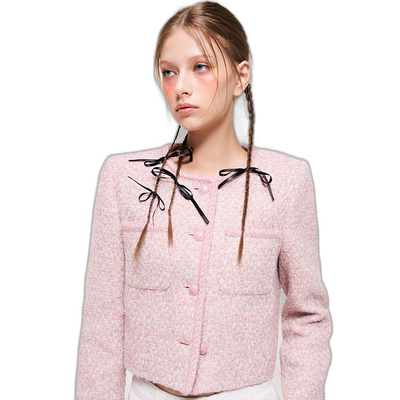 韩国直邮ETMON法式浪漫日常休闲淑女气质甜美夹克303436121