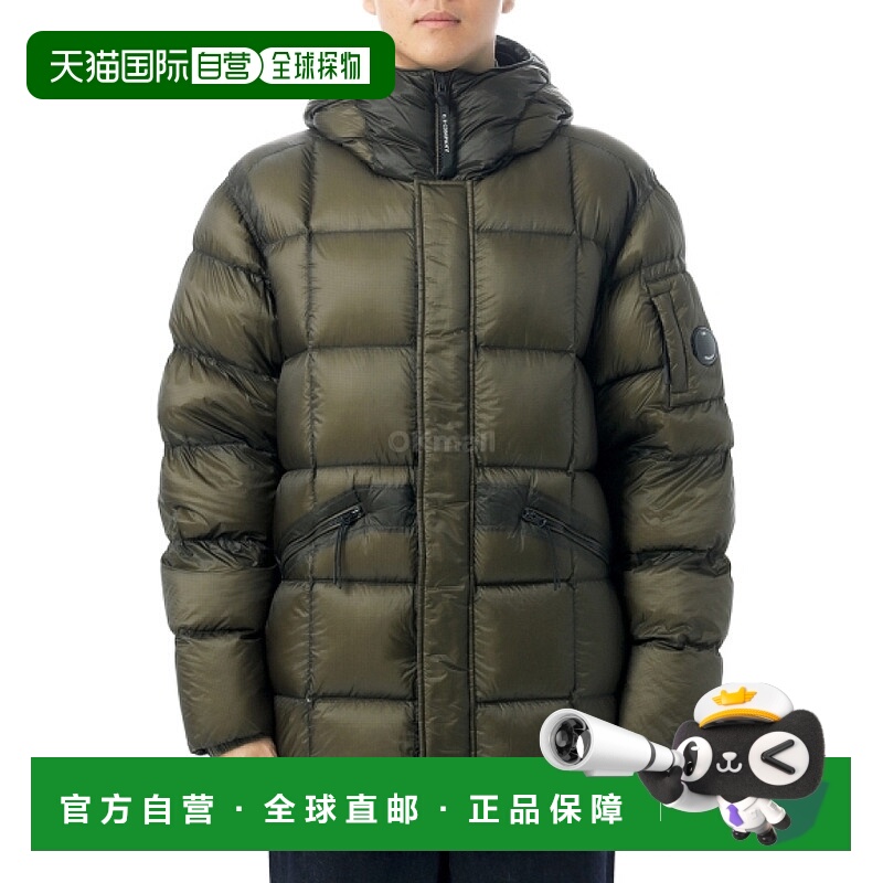 韩国直邮CP COMPANY DD Shell 长款连帽羽绒服 (19CMOW182A 11041