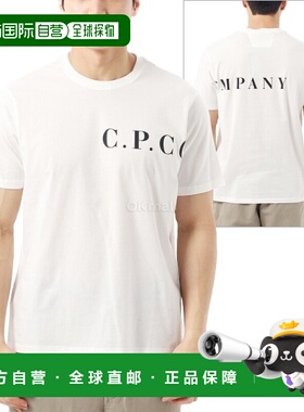 韩国直邮CP COMPANY 30/1 球衣前后徽标 T 恤 (18CMTS139A 005100