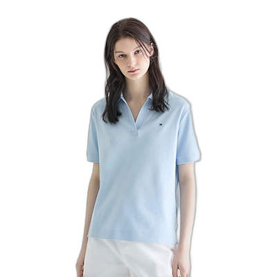 韩国直邮TOMMY HILFIGER 女士Polo衫T22E1TPI055WT1C1O短袖翻领