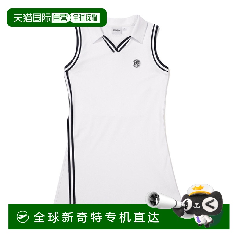 韩国直邮MALBON GOLF女士运动背心M4322PSL12WHT Long Slit Sleeve