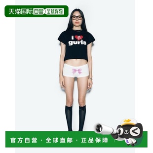 CALIE 女士女装 GURLS SHIR T恤CA24AST001BK 韩国直邮ASIF