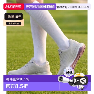 韩国直邮ECCO ECCO W GOLF LT1 (132753-01163) 无钉高尔夫球鞋