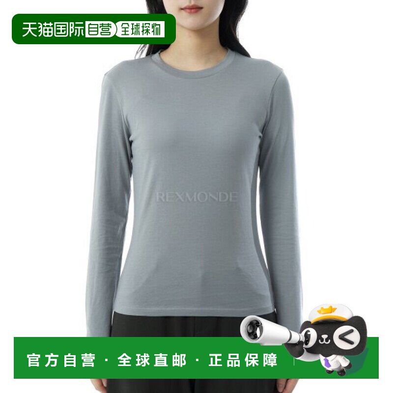 韩国直邮Theory 有机棉小号长袖T恤（L1024522 2JG）图片
