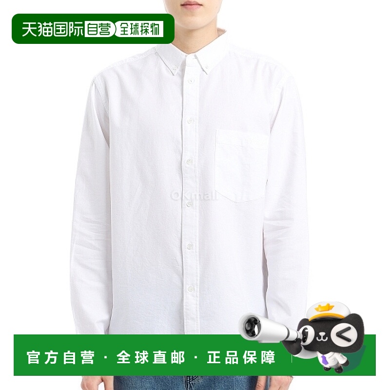 韩国直邮ISABEL MARANT CH0041HA B1I14H 20WH 长袖纯棉衬衫