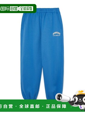韩国直邮MLB MLB 校队徽标磨毛慢跑裤 A5 3APTV0236 07BLL 43MGL