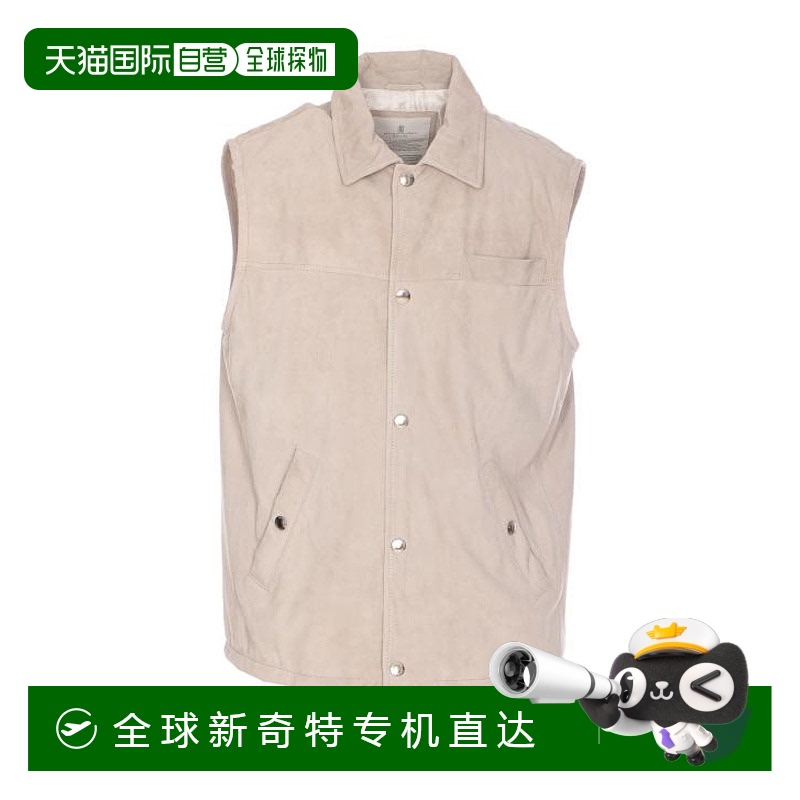 韩国直邮BRUNELLO CUCINELLI25SS马甲男M0PCL2032 C6925Beige