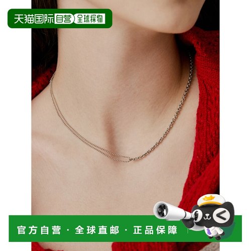 韩国直邮VINTAGE HOLLYWOOD 女士项链VH2479NE002M Two Line Mix C